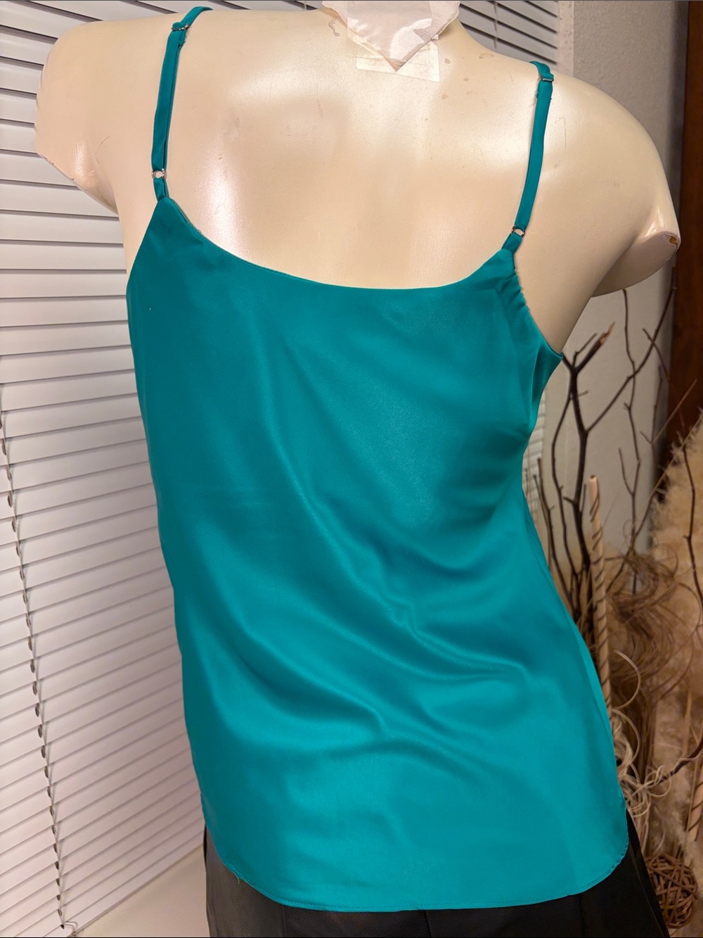 Satin Cowl Neck Camisole Tank - Women - Picture 3 of 3
